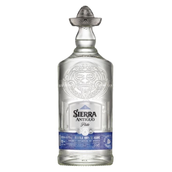 TEQUILA SIERRA ANTIGUO PLATA 70cl 40º (6)